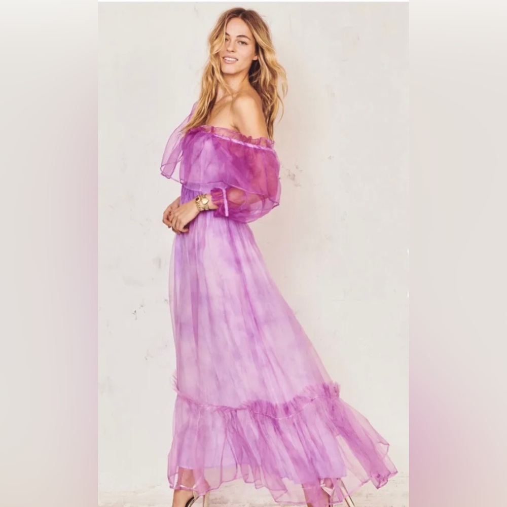 Love Shack Fancy Tara Maxi Dress